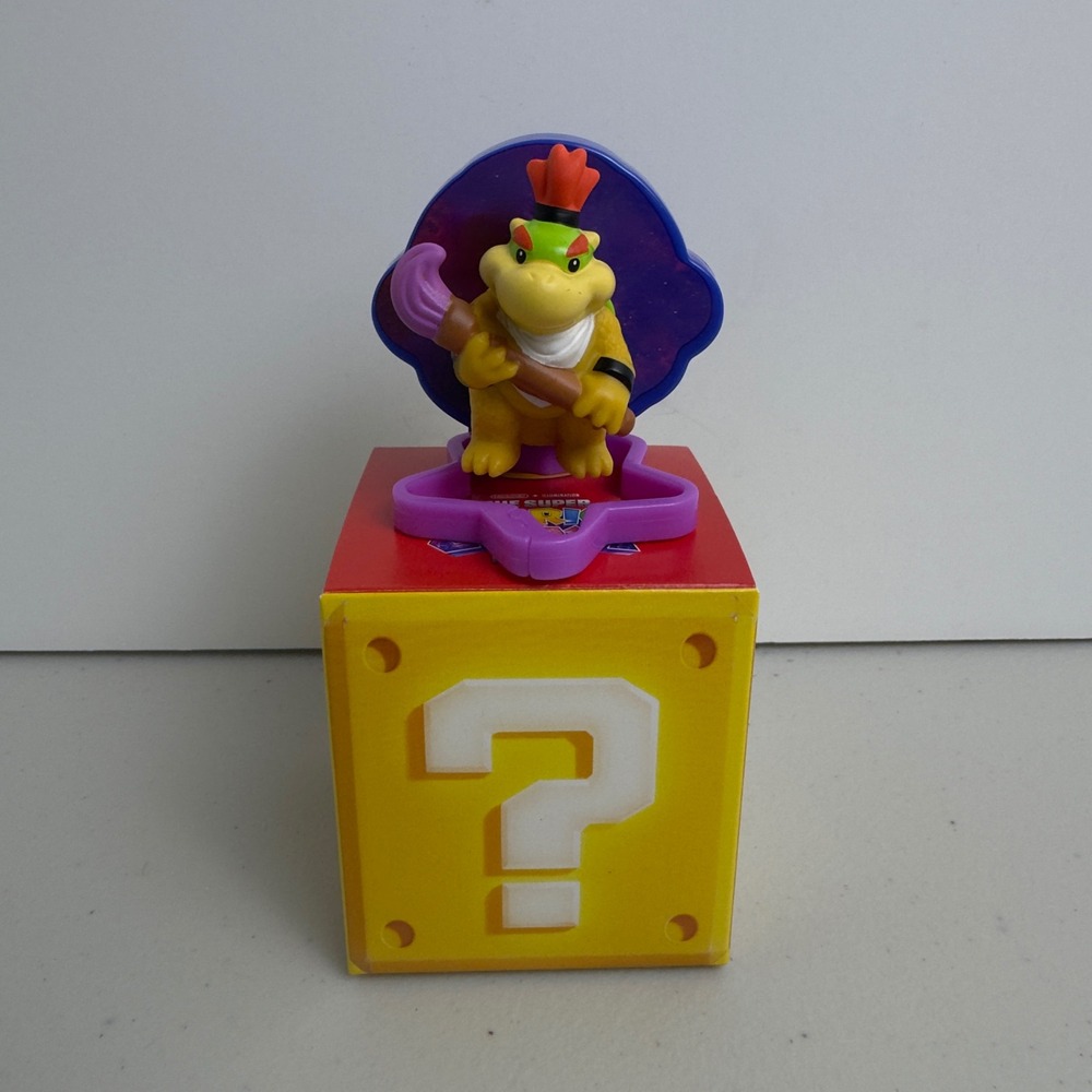 McDonalds Happy Meal Bowser Jr Figure Super Mario Bros Movie 2026 Nintendo Toy